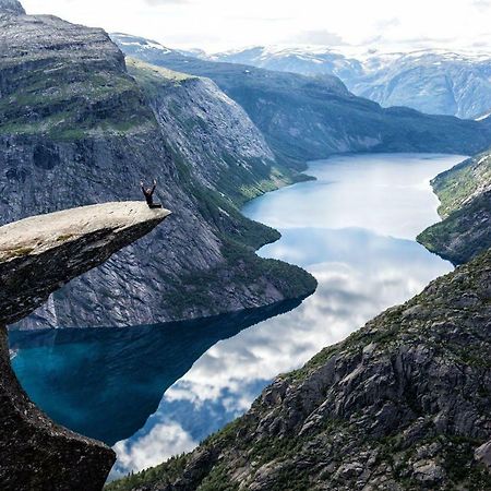 Trolltunga/Folgefonna Camp House Villa Jondal Buitenkant foto