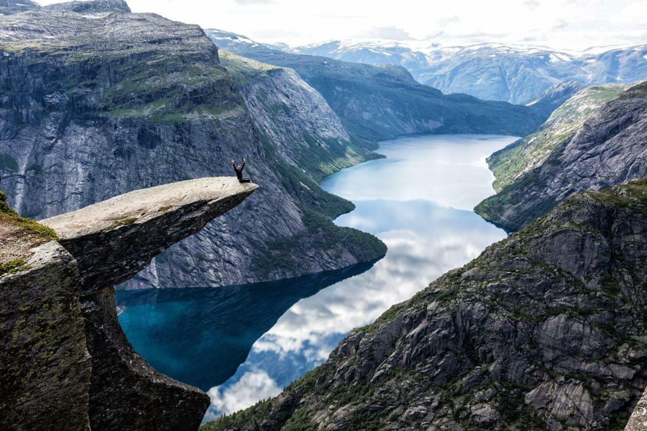 Trolltunga/Folgefonna Camp House Villa Jondal Buitenkant foto